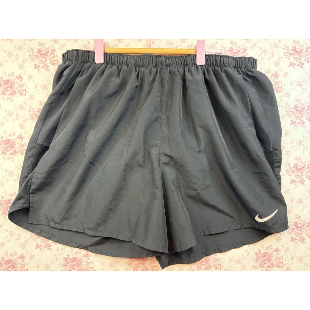 Nike Dri-FIT Women's Black Athletic Running Training Shorts XL